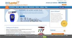 Desktop Screenshot of biolaster.com